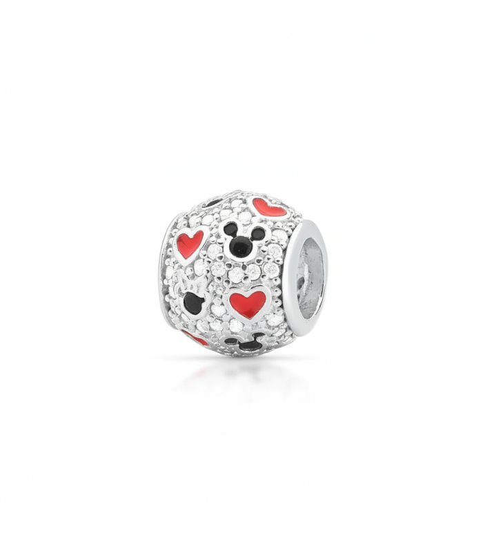 Charm separador Disney Love · Plata 925