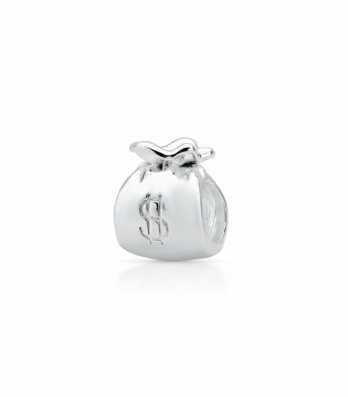 Charm separador Bolsa de Dinero – Plata 925