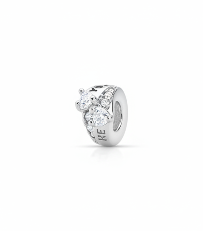 Charm separador YOU & ME en plata 925